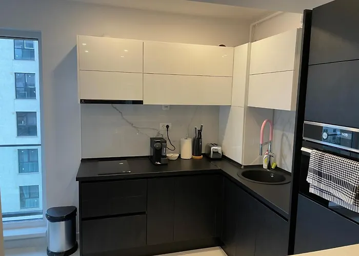 Stylish Westpark 2 View W8 아파트 부쿠레슈티